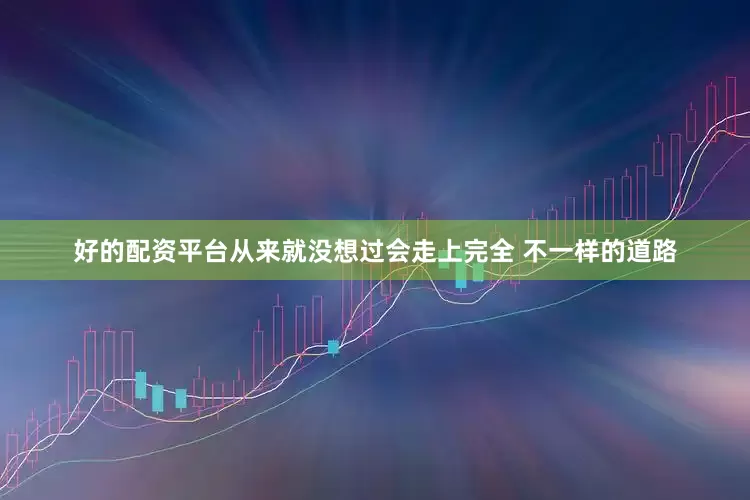 好的配资平台从来就没想过会走上完全 不一样的道路